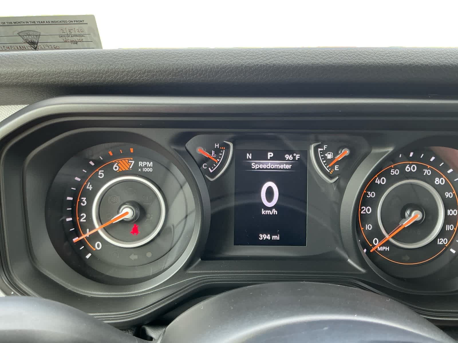 2026 Jeep Wrangler WRANGLER 2-DOOR SPORT