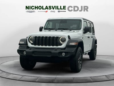 2026 Jeep Wrangler WRANGLER 4-DOOR SPORT S
