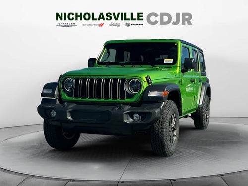 2026 Jeep Wrangler WRANGLER 4-DOOR SPORT S