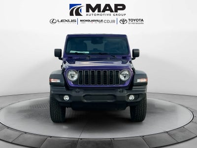 2026 Jeep Wrangler WRANGLER 4-DOOR SPORT S