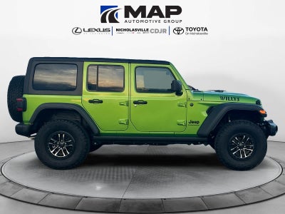 2025 Jeep Wrangler WRANGLER 4-DOOR WILLYS