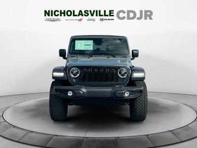 2025 Jeep Wrangler WRANGLER 4-DOOR WILLYS