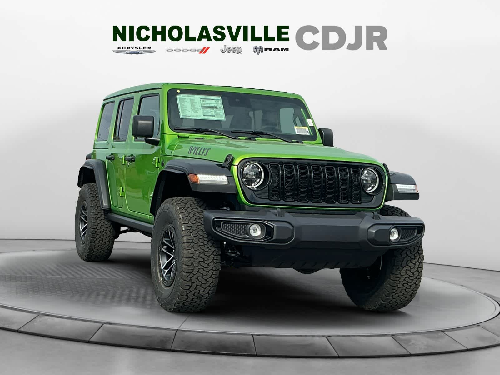 2025 Jeep Wrangler WRANGLER 4-DOOR WILLYS