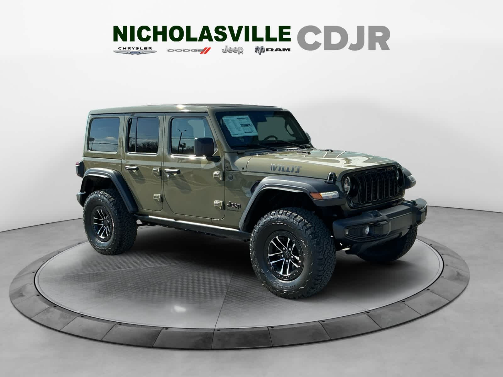 2025 Jeep Wrangler 4-Door Willys 4x4