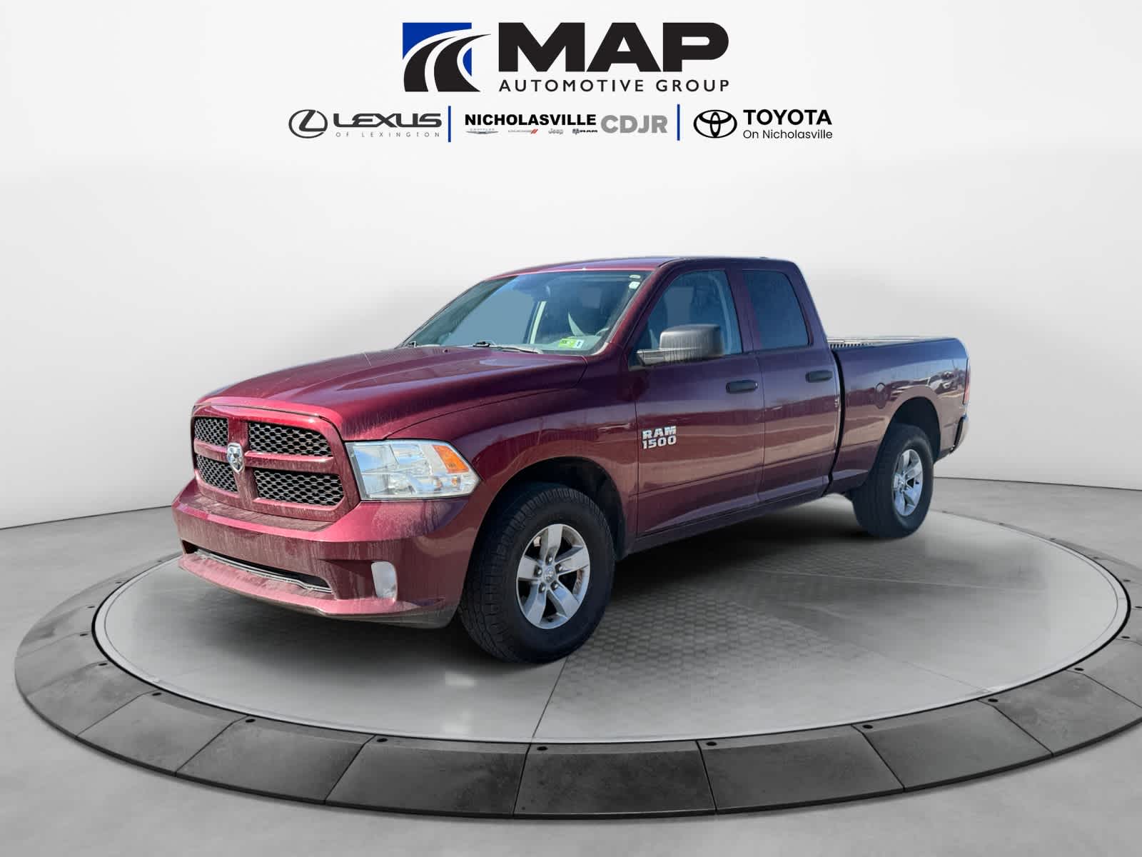 2018 RAM 1500 Express Quad Cab 4x4 6'4' Box