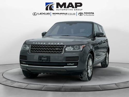 2016 Land Rover Range Rover 3.0L V6 Supercharged