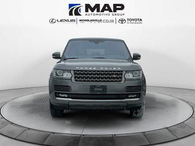 2016 Land Rover Range Rover 3.0L V6 Supercharged