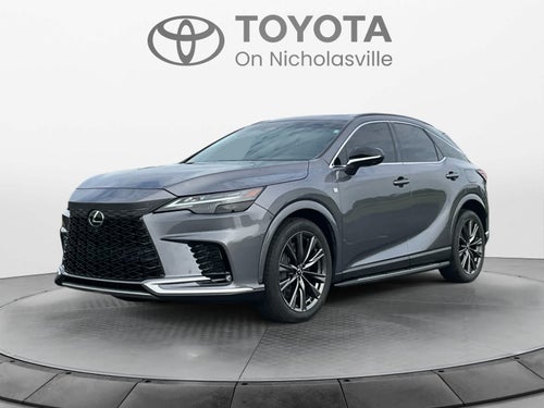 2023 Lexus RX 350 F SPORT Handling