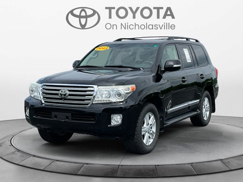 2013 Toyota Land Cruiser 4dr 4WD (Natl)
