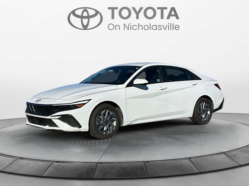 2025 Hyundai Elantra Hybrid Blue