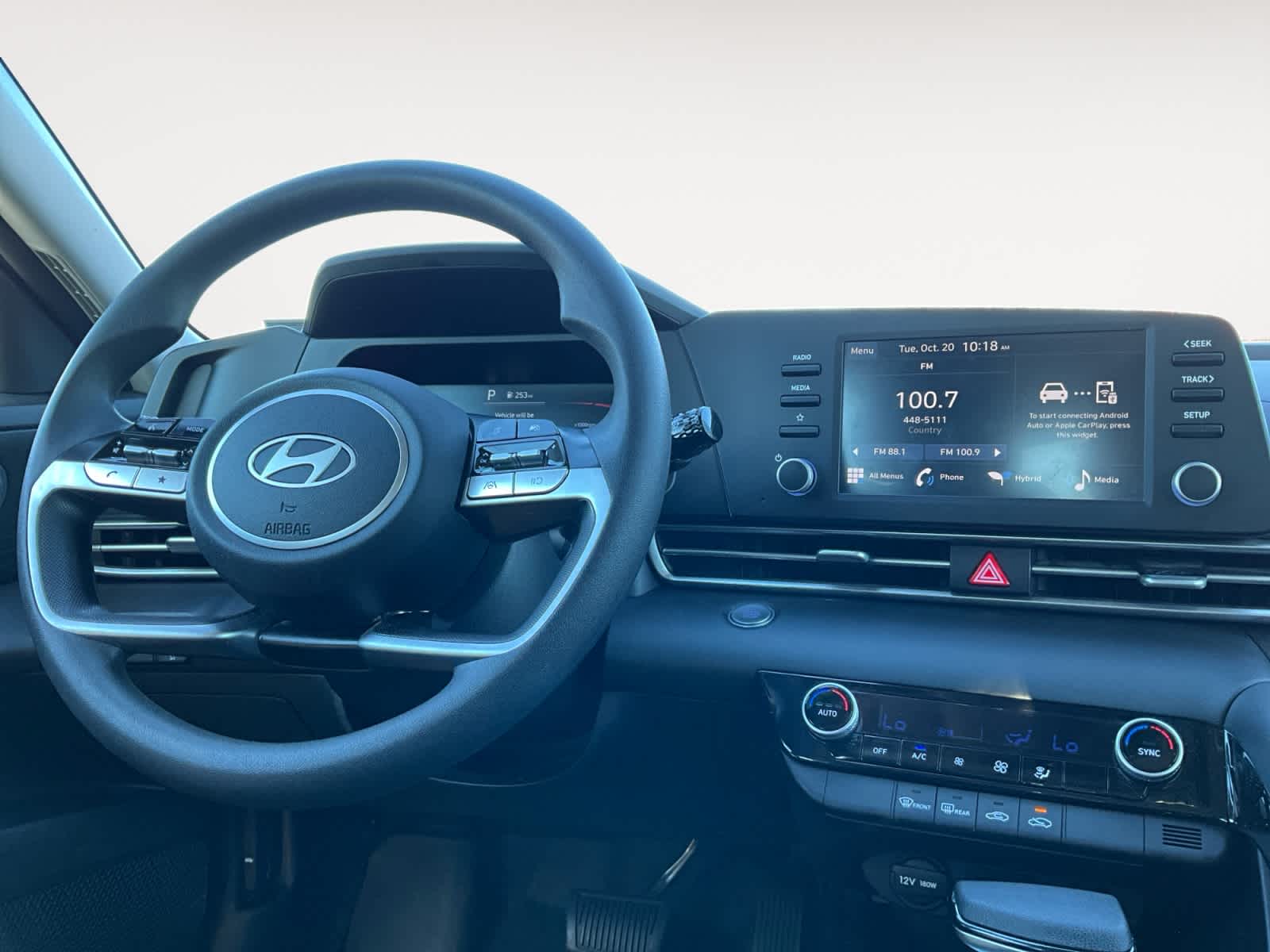 2025 Hyundai Elantra Hybrid Blue