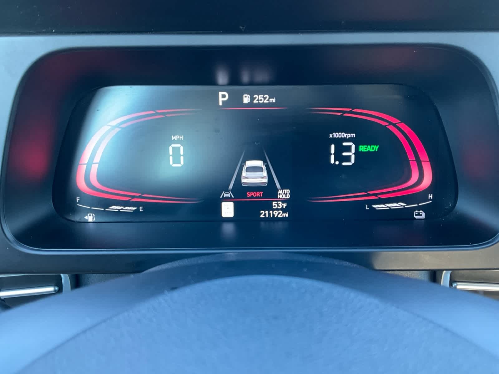2025 Hyundai Elantra Hybrid Blue