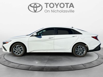 2025 Hyundai Elantra Hybrid Blue
