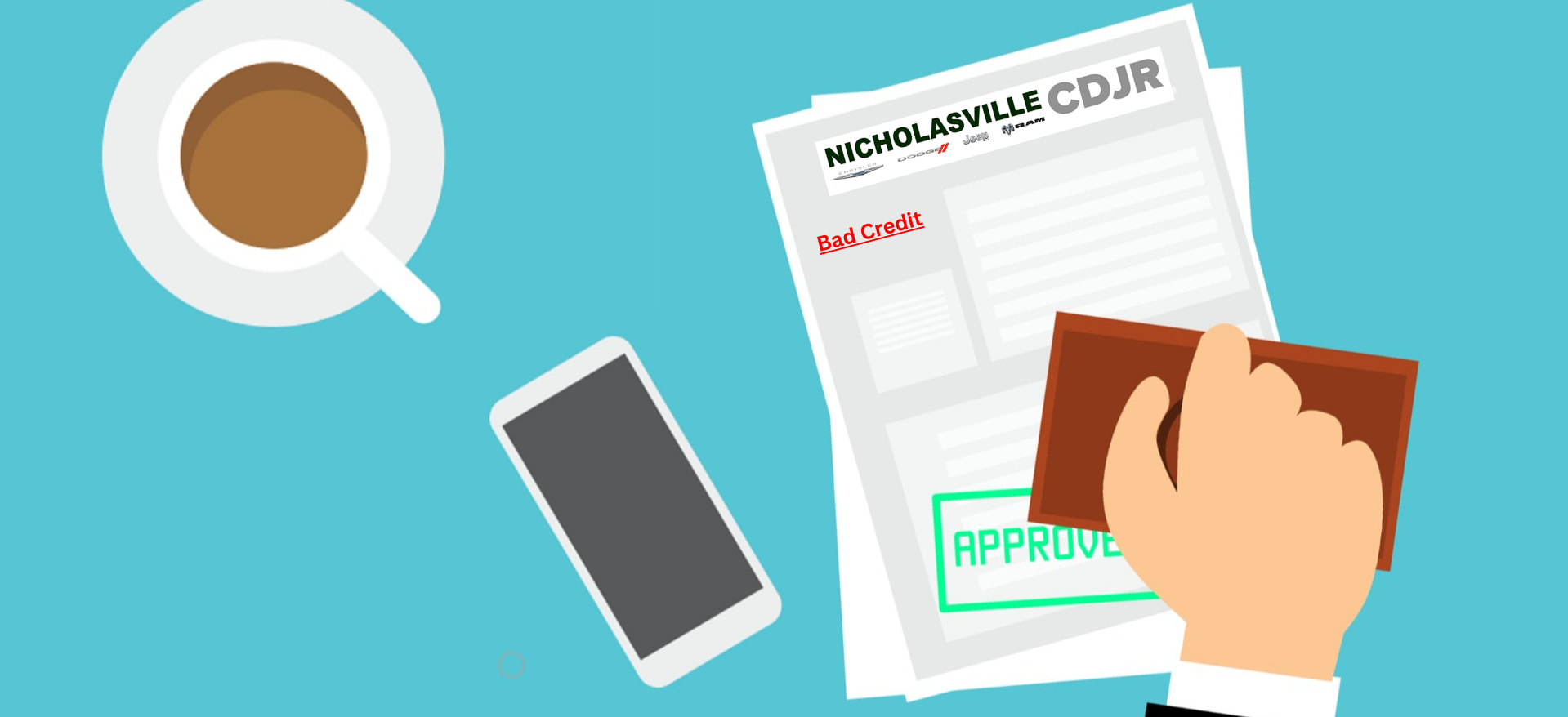 bad credit application being approved