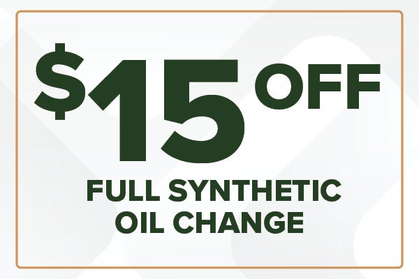 Full Synthetic Oil Change