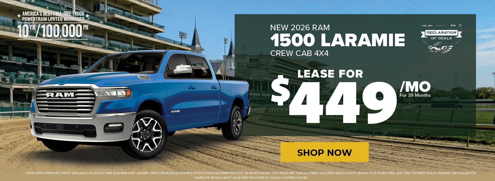 2026 RAM 1500 Laramie