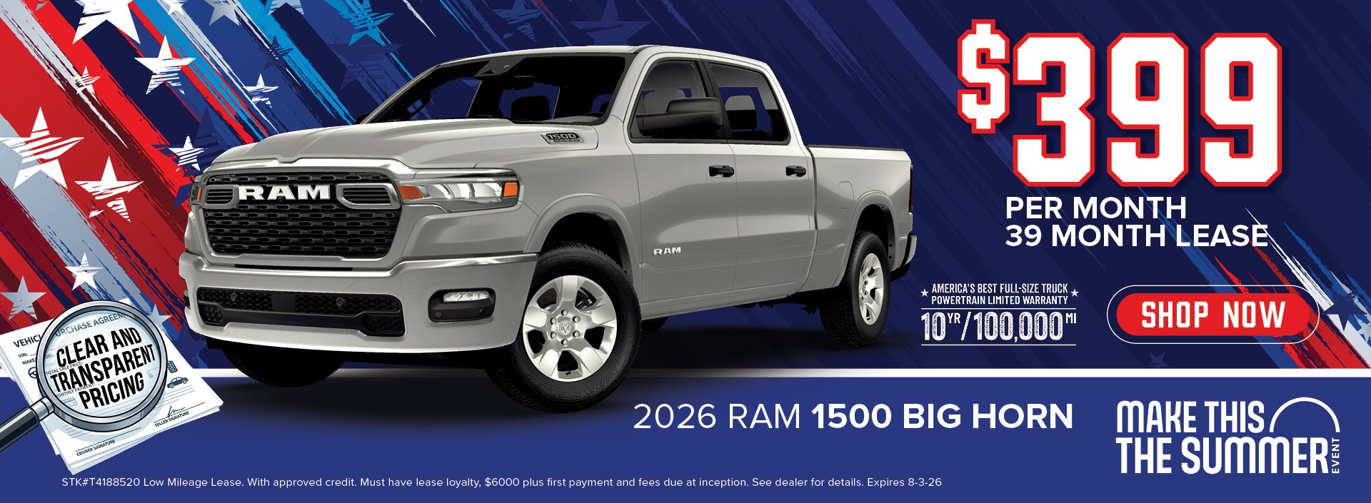 2026 RAM 1500 Big Horn