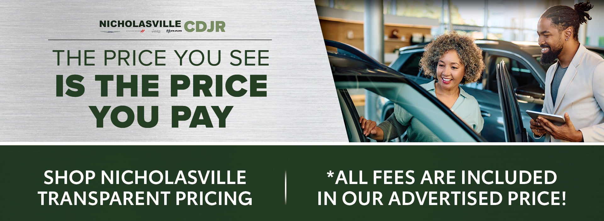Transparent Pricing at Nicholasville