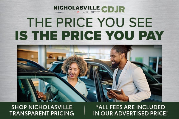 Transparent Pricing at Nicholasville